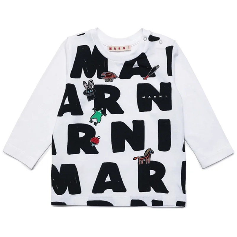 Marni White BlouseAsymmetrical Shirts