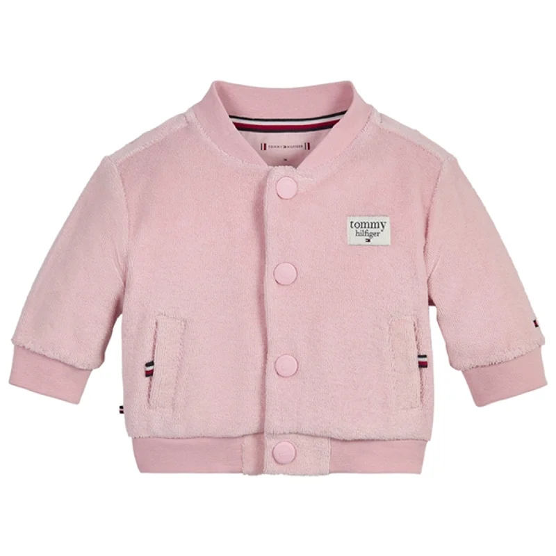 Tommy Hilfiger Baby Towelling Blouse Pink ShadeCompression Shirts