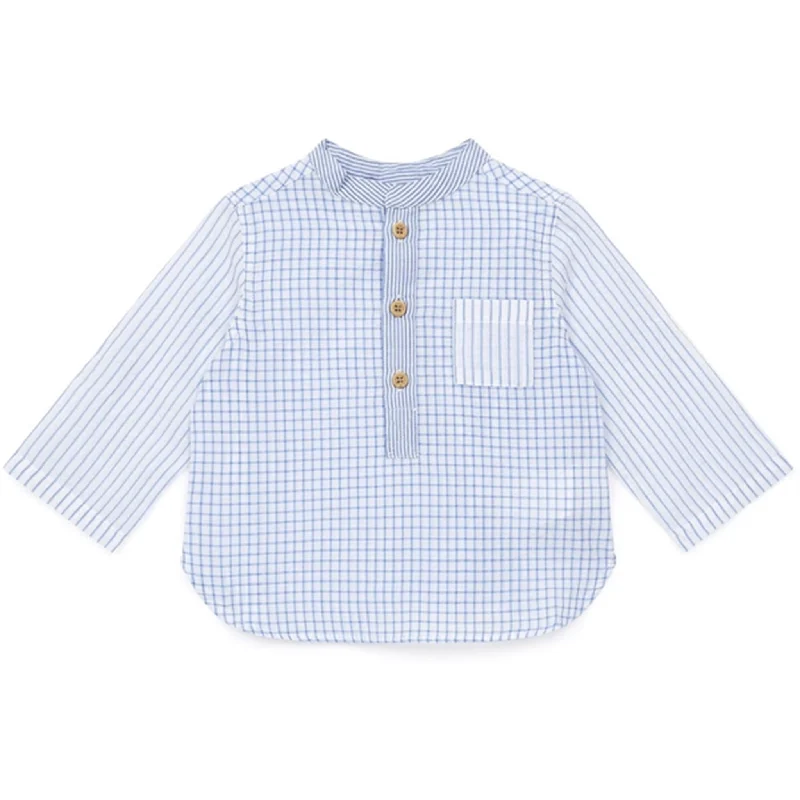 BONTON Mix Ciel Baby BlousePocket Shirts