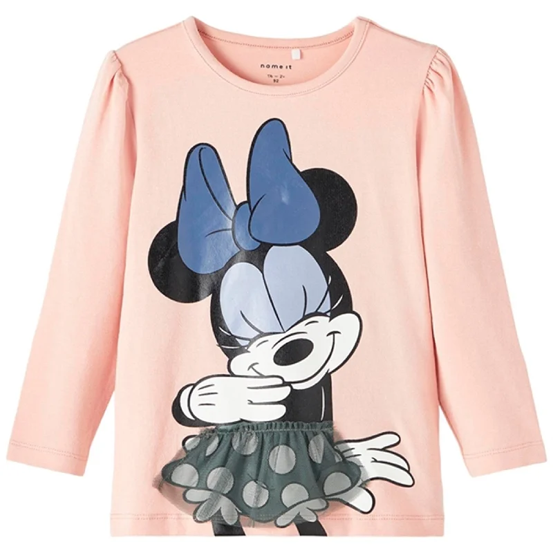 Name it Rose Smoke Domma Minnie BlouseLace-Up Shirts