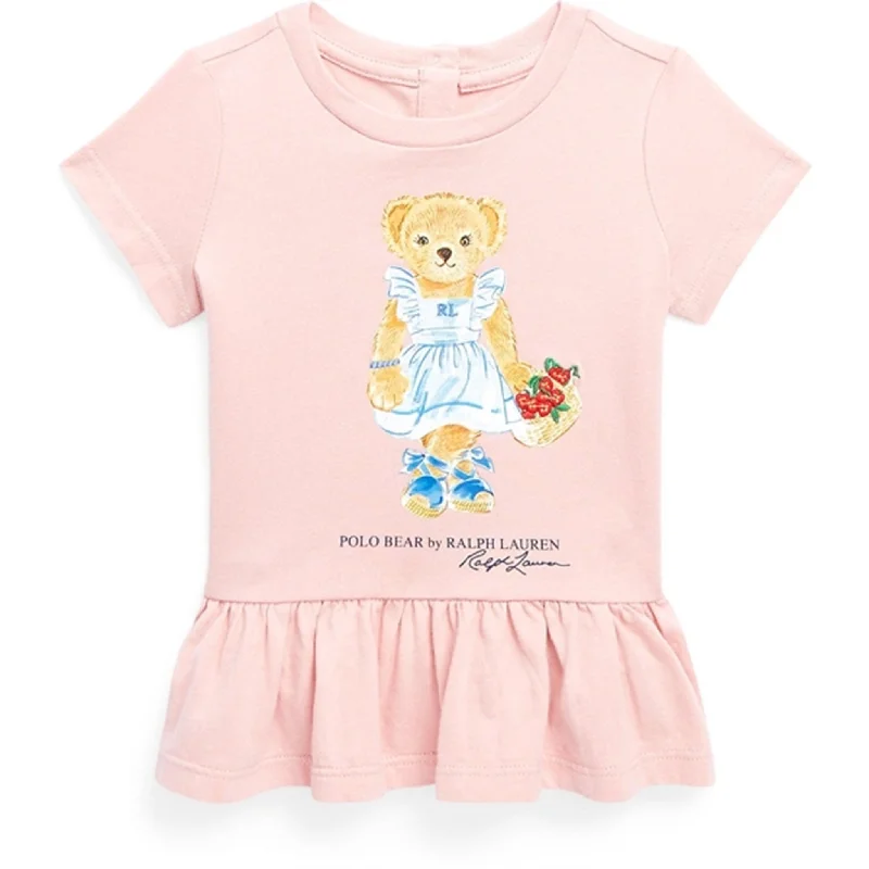 Ralph Lauren Baby Bear Blouse Carmel PinkLinen Shirts