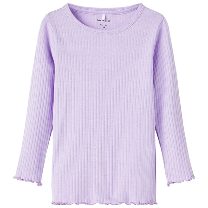 Name it Pastel Lilac Dyssa BlouseStatement Shirts