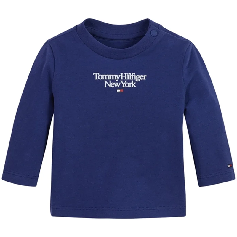 Tommy Hilfiger Baby Graphic Blouse Pilot BluePerformance Shirts