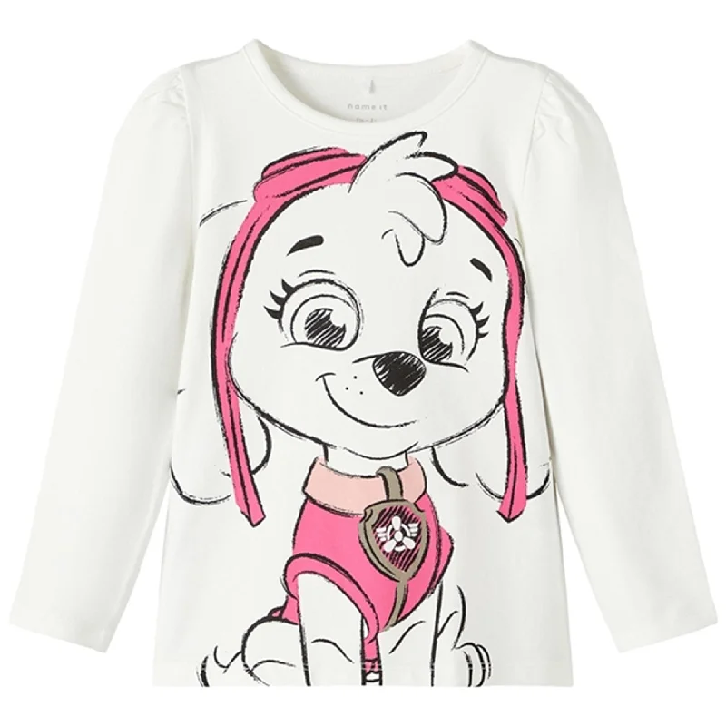 Name it White Alyssum Jamina Paw Patrol BlouseFringed Shirts