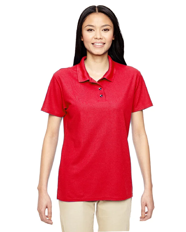 Evening polo shirtGildan G458L Ladies' Performance Double Piqu Polo