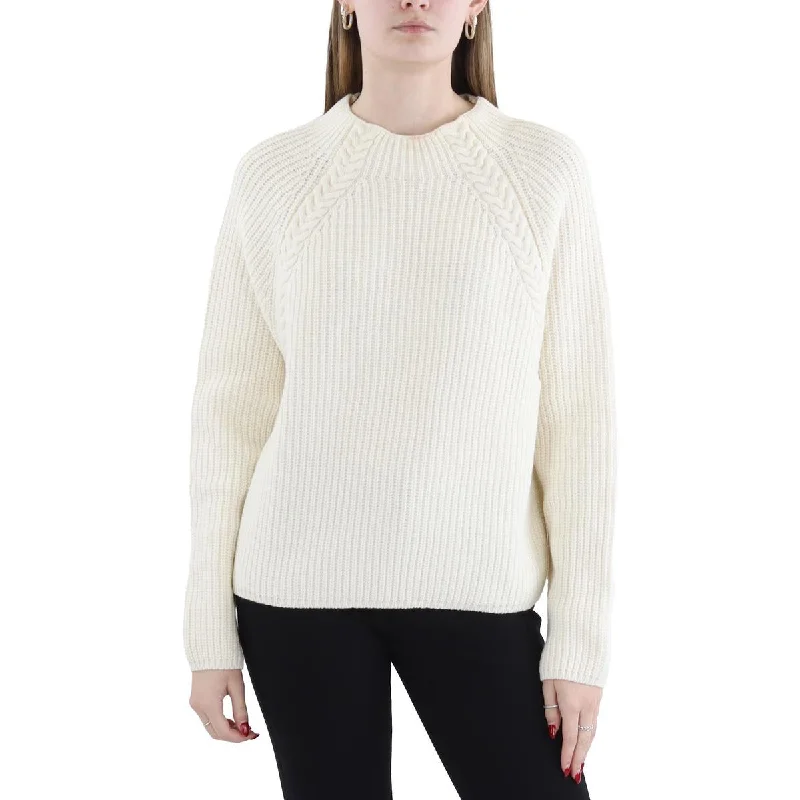 Layered Knit TopsWomens Knit Wool Pullover Sweater