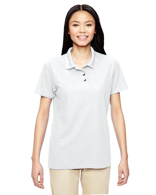 Party polo shirtGildan G458L Ladies' Performance Double Piqu Polo