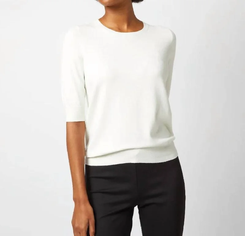 High-Fashion Knit TopsNadine Sweater In Ivory