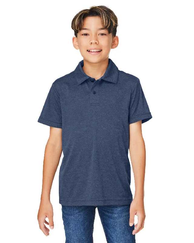 Quilted polo shirtTeam 365 TT51HY Youth Zone Sonic Heather Performance Polo