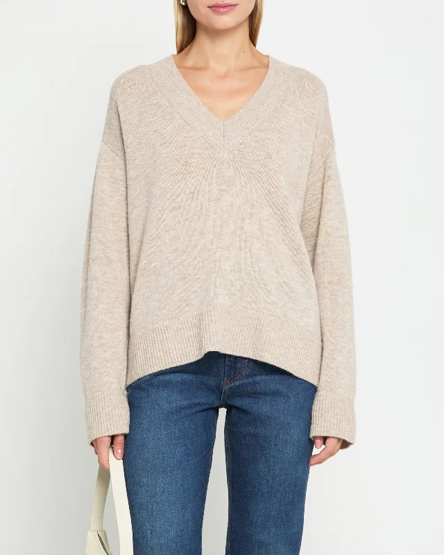 Crewneck Knit TopsBrenna Merino Wool Sweater