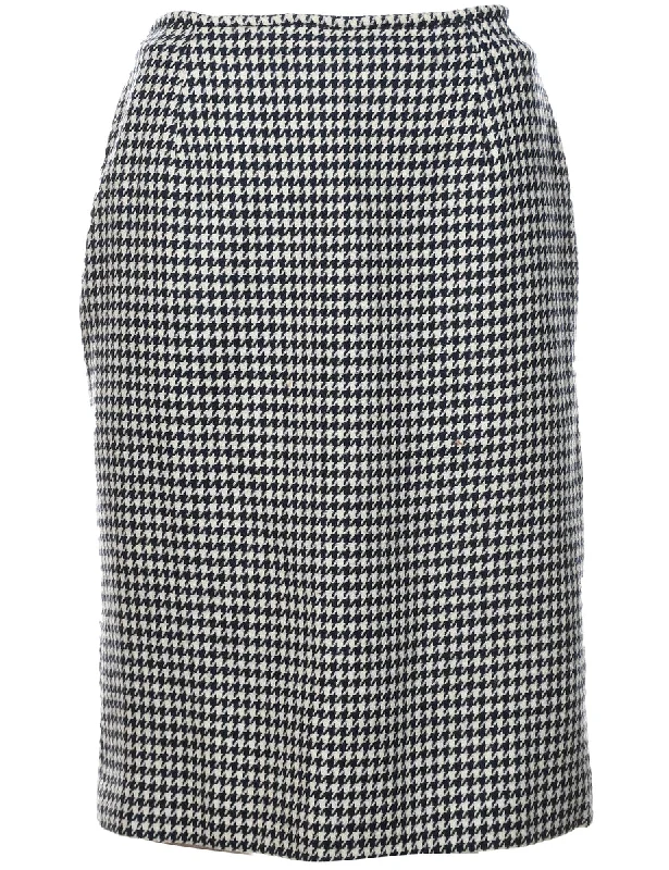 Dogtooth Skirt - S