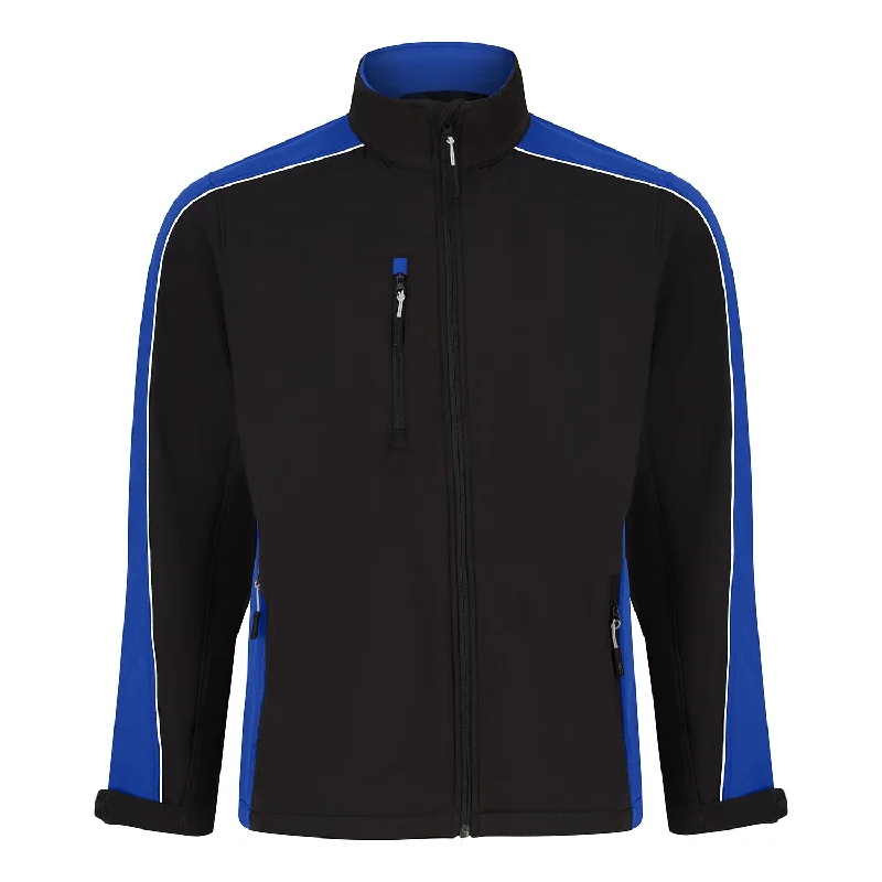 Avocet Softshell | Black - RoyalQuilted Jackets