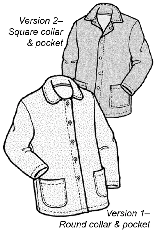 Adult’s Polar Lodge Jacket Pattern - 532 - The Green Pepper PatternsLounge Jackets