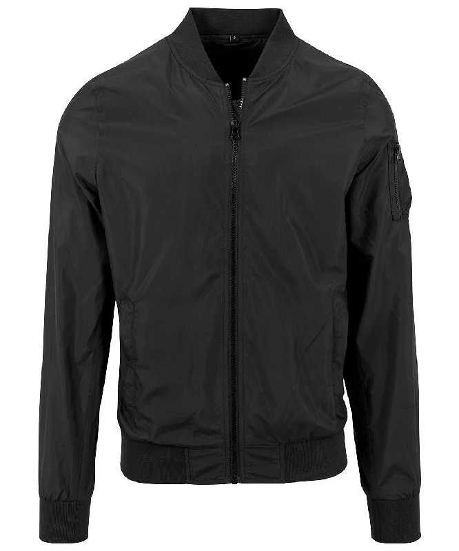 Nylon bomber jacket | BlackCamping Jackets