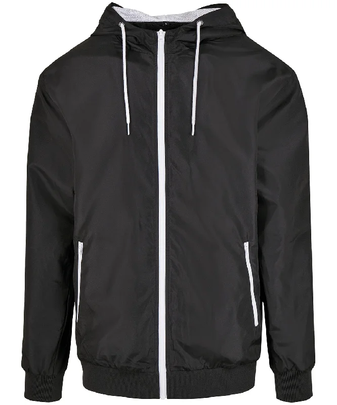 Recycled windrunner | Black/WhitePunk Jackets