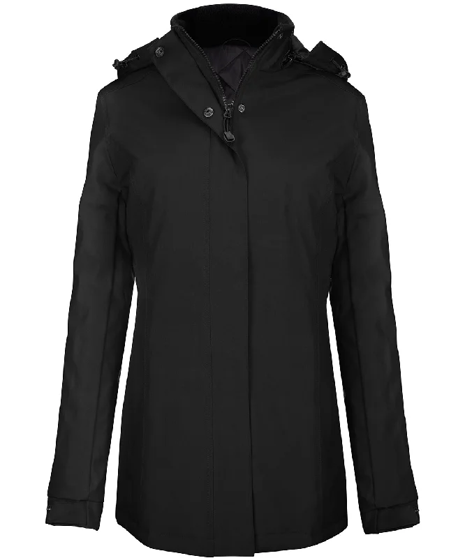 Ladies parka | BlackHooded Jackets