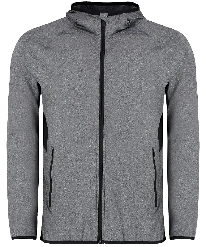 Gamegear® fashion fit sports jacket | Grey Melange/BlackSkateboard Jackets