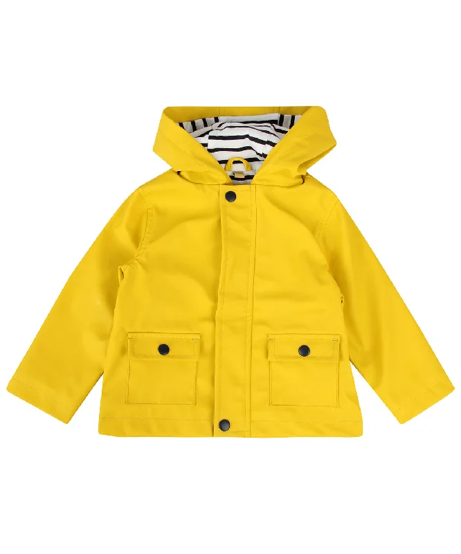 Rain jacket | YellowPocketed Jackets