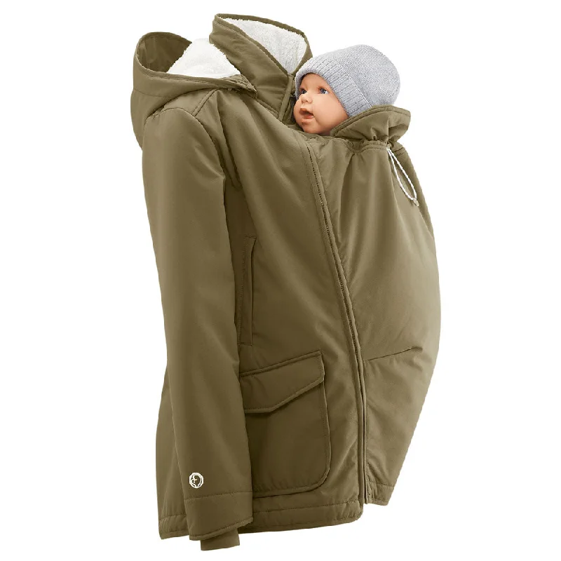 Mamalila Allweather Cosy Allrounder Khaki Babywearing JacketFestival Jackets