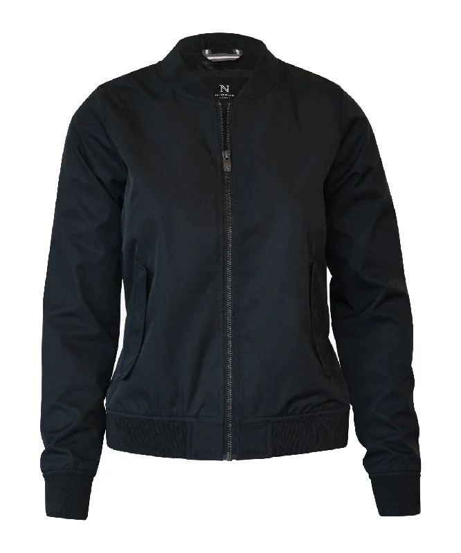 Womens Bleecker  authentic bomber jacket | Dark NavyAsymmetrical Jackets