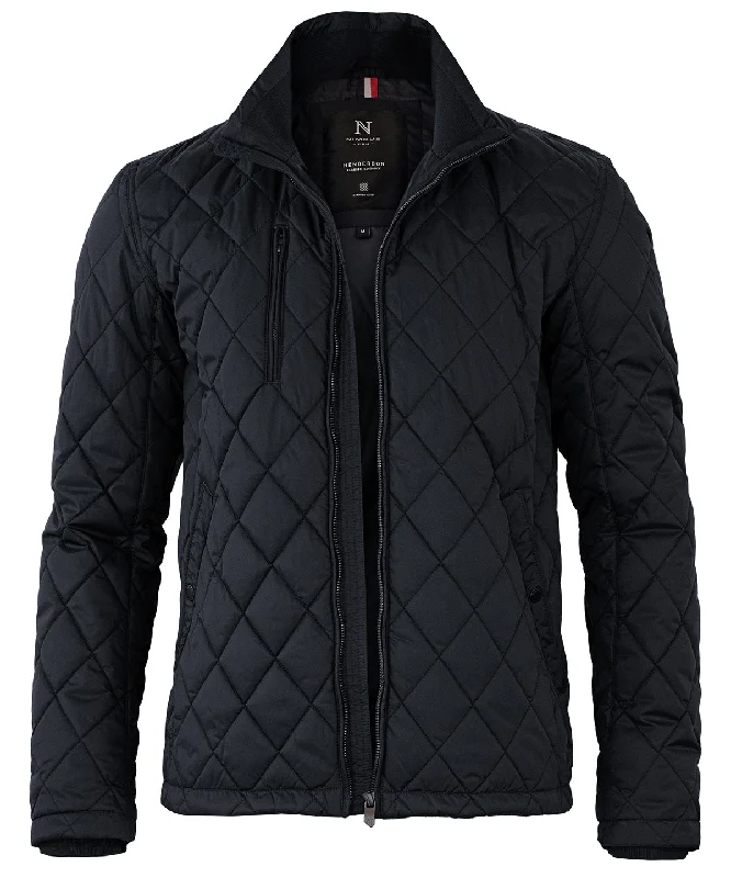 Henderson  stylish diamond quilted jacket | Midnight BlueFormal Jackets