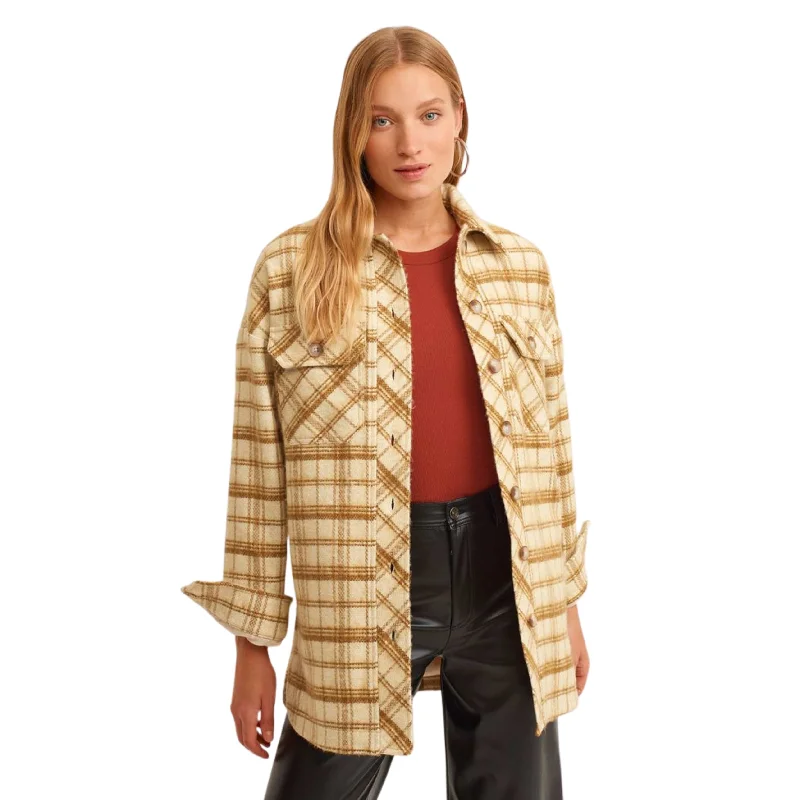 OXXO - Plaid Shirt JacketSafari Jackets