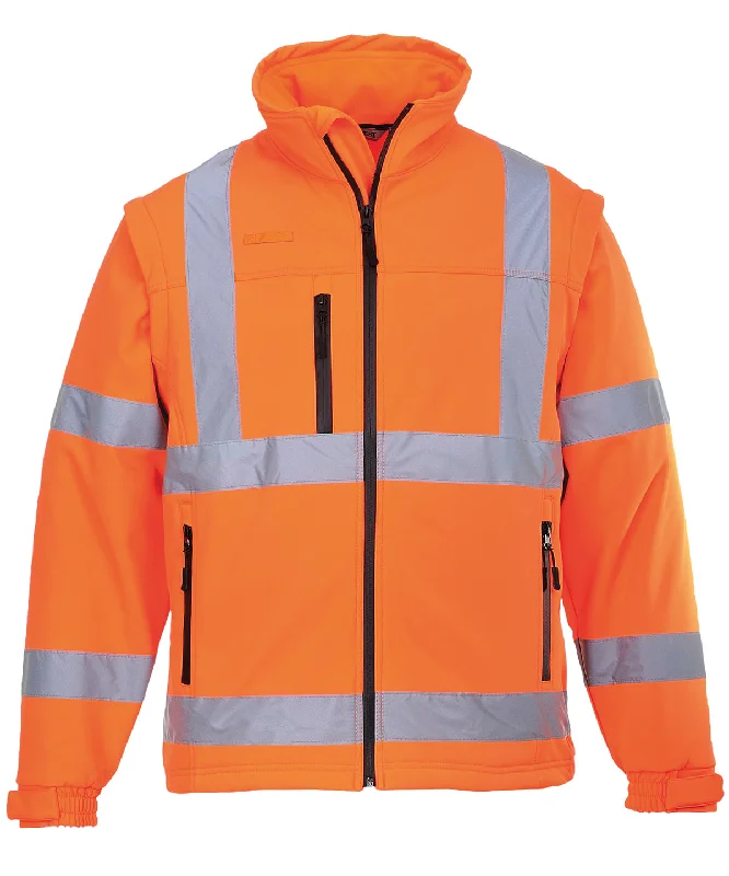 Hi-vis softshell jacket (3L) (S428) | OrangeSherpa Jackets