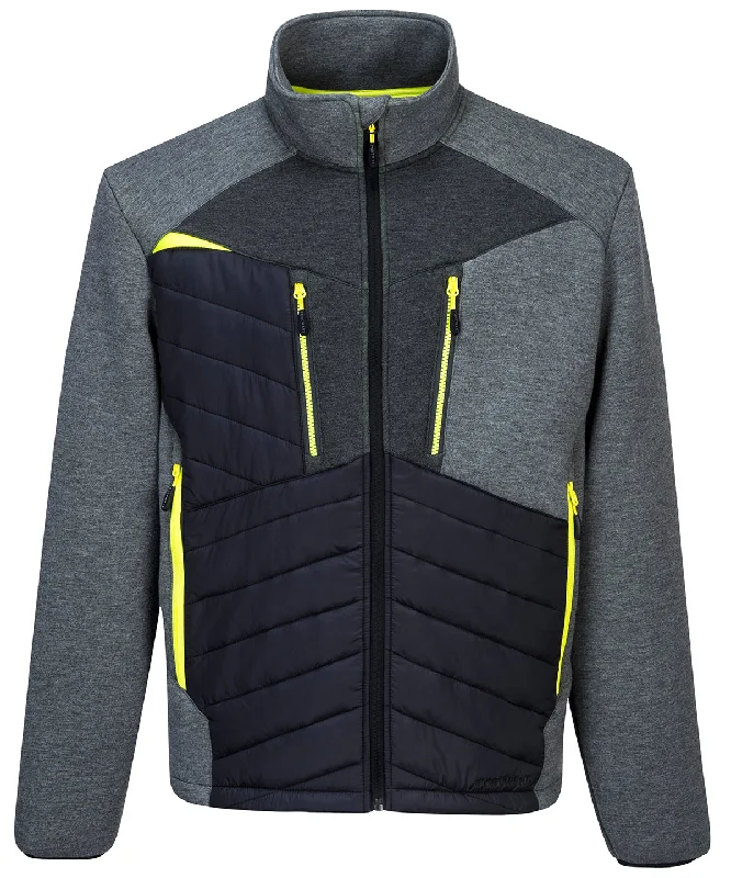 DX4 Hybrid Baffle jacket (DX471) | Metal GreyCycling Jackets