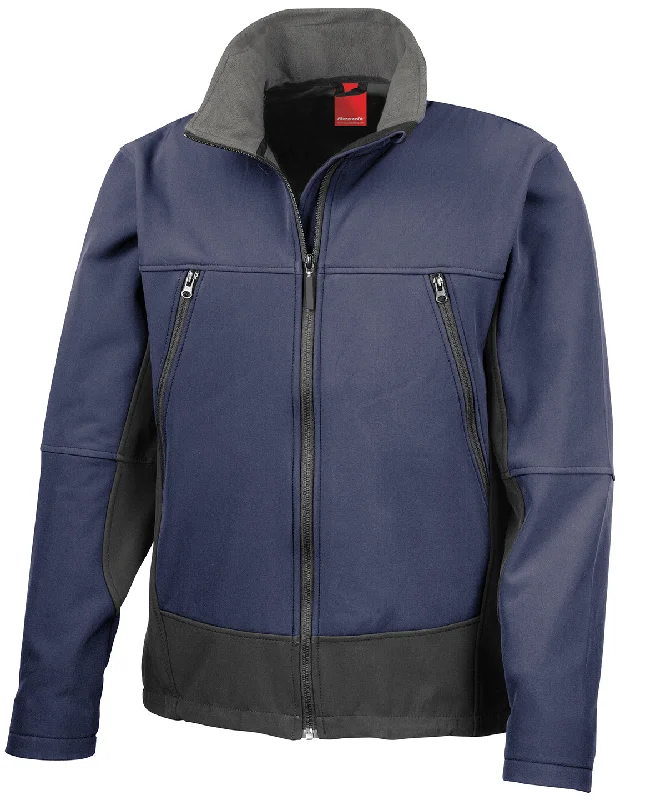 Softshell activity jacket | Navy/BlackPuffer Jackets