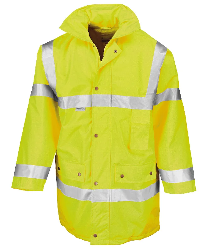 Safety jacket | Fluorescent YellowLace-Up Jackets