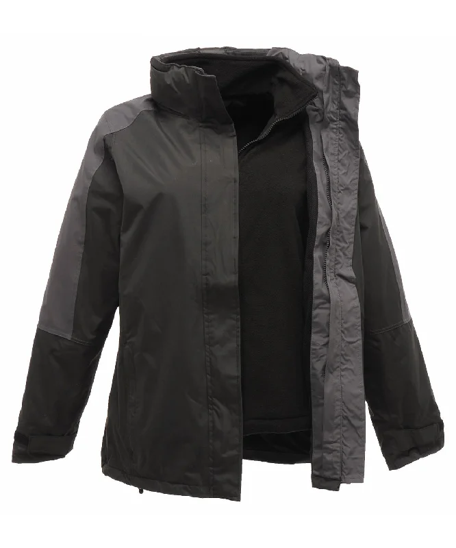 Womens Defender III 3-in-1 jacket | Black/Seal GreyUrban Jackets