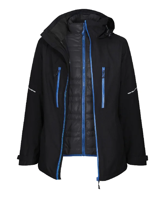 X-Pro Evader III 3-in-1 jacket | Black/OxfordRuffled Jackets