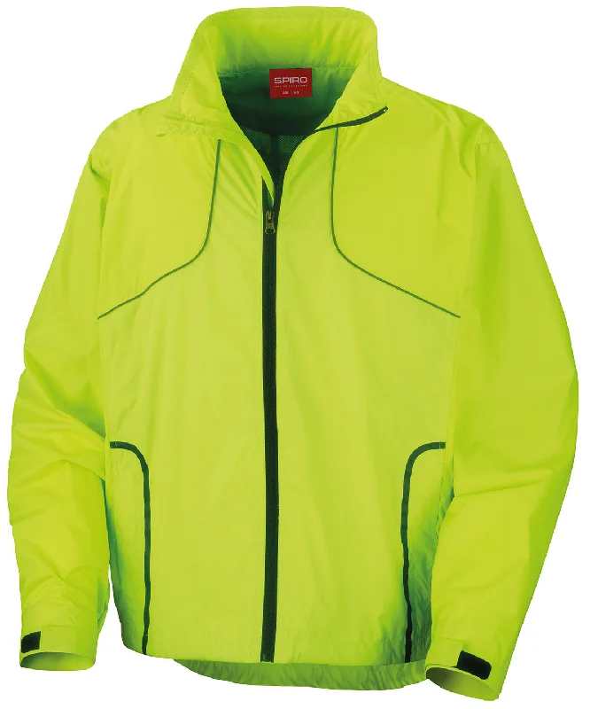 Spiro Crosslite trail and track jacket | Neon LimeSequined Jackets