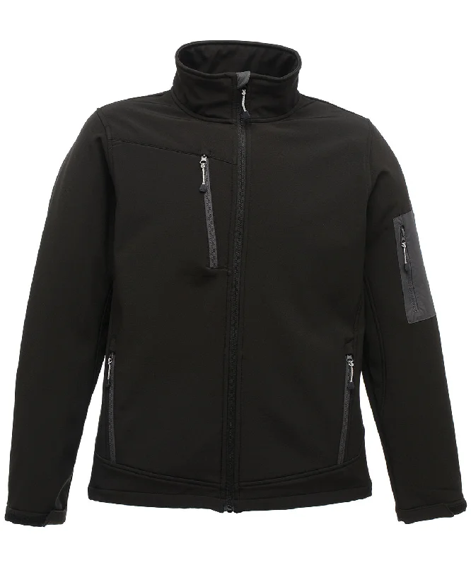 Arcola 3-layer softshell | Black/Seal GreyWool Jackets