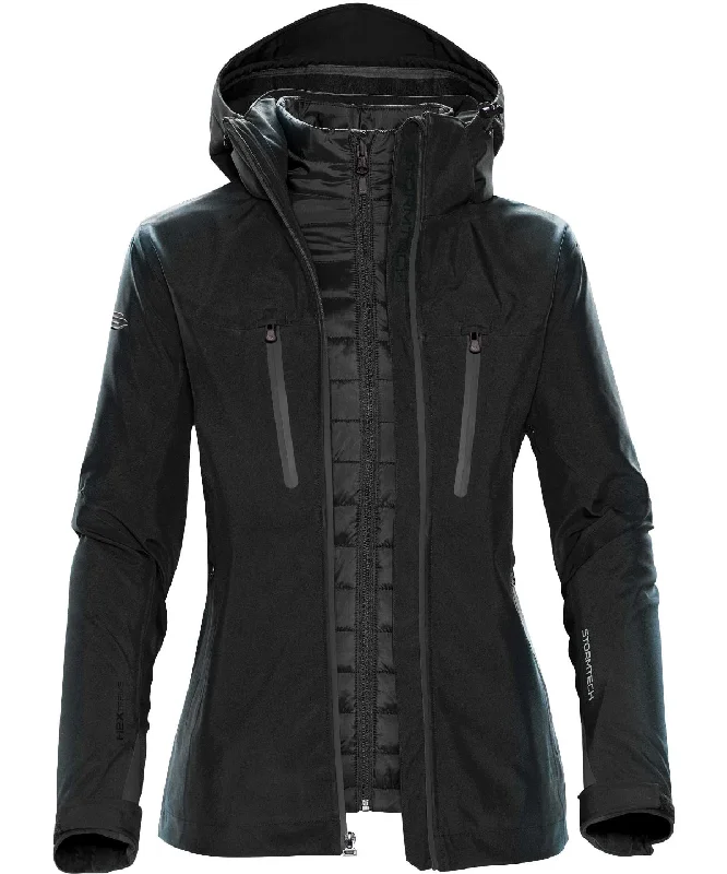 Womens Matrix system jacket | Black/CarbonFestival Jackets