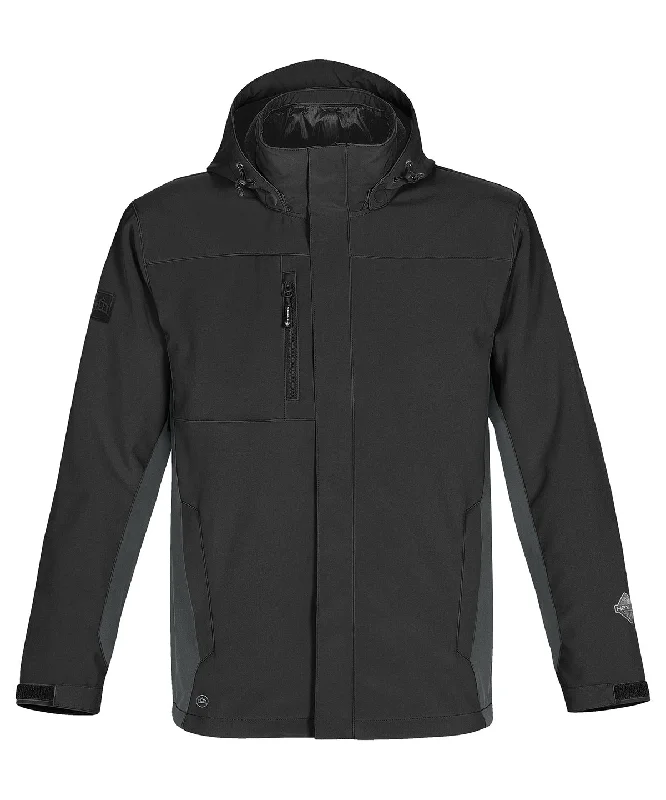 Atmosphere 3-in-1 jacket | Black/GraniteSuede Jackets