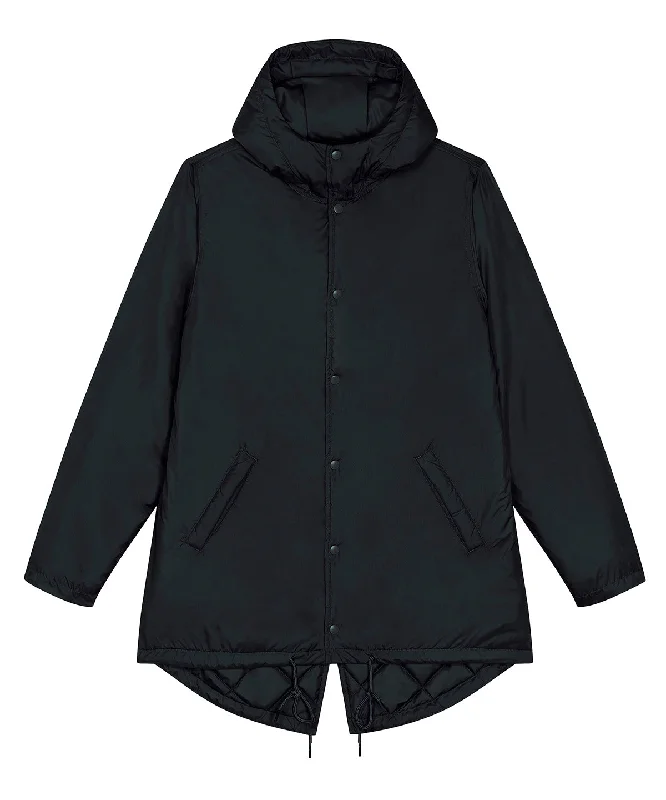 Unisex padded parka jacket (STJU841) | BlackCropped Jackets