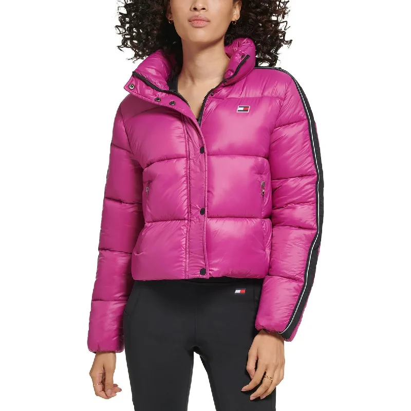 Tommy Hilfiger Sport Womens Insulated Logo Puffer JacketWool Jackets