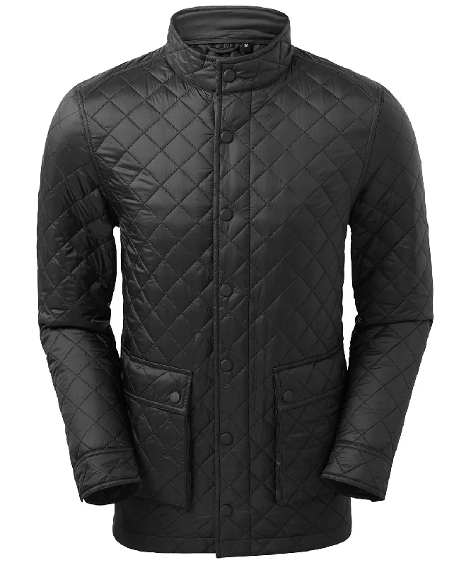 Quartic quilt jacket | BlackReflective Jackets