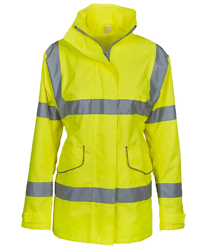 Womens hi-vis executive jacket (HVP189) | YellowRuffled Jackets